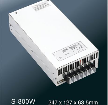 800W Single Output SMPS