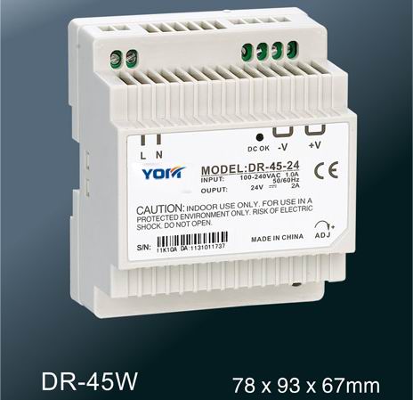 45W Din Rail SMPS