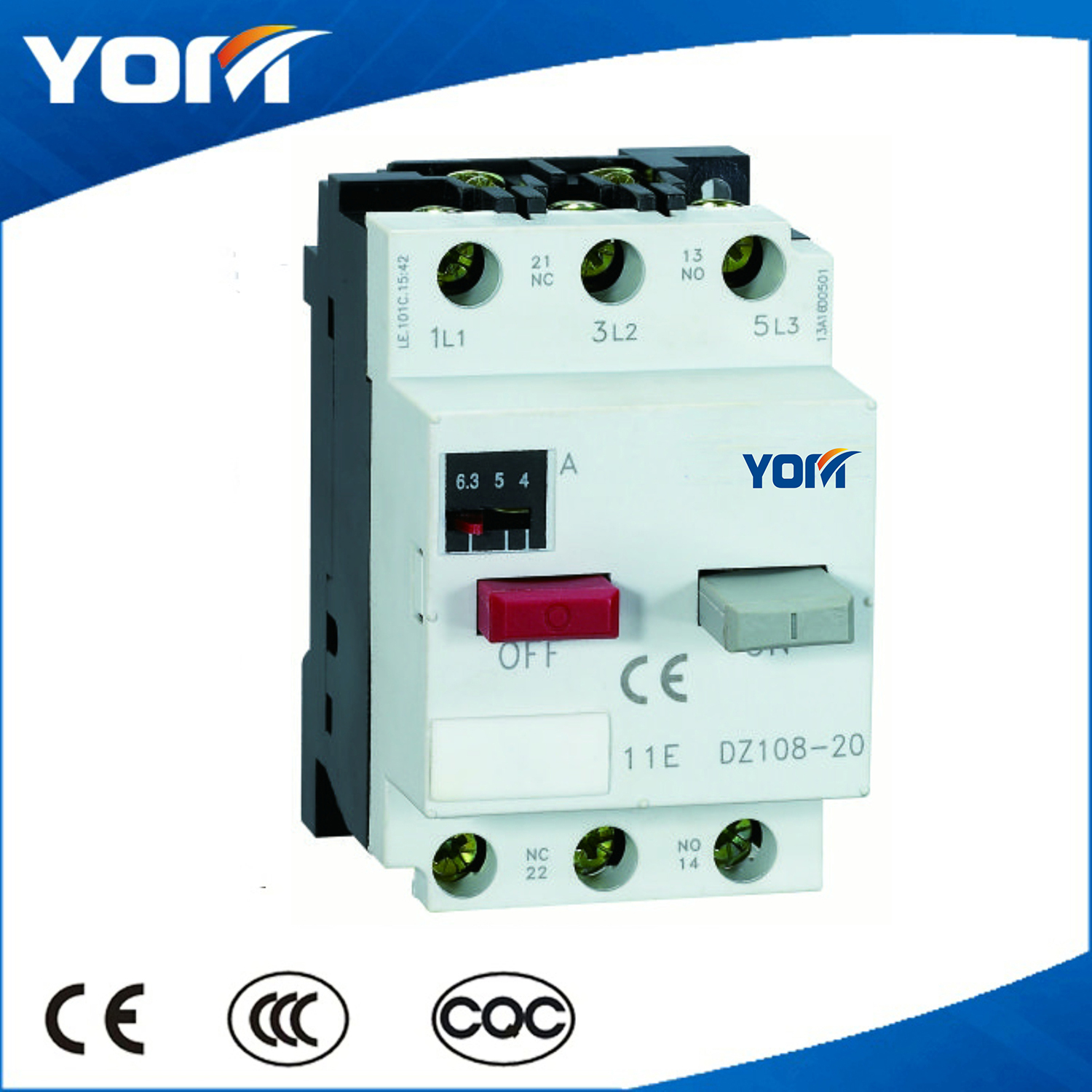 DZ108(3VE) series plastic outer covering type Circuit Breaker