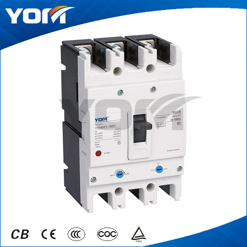 YOM6RT Series Moulded-case Circuit Breaker of Thermomagnetic Adjustable Type
